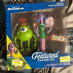 Monsters Inc Celia and Mike Wazowski Featured Favorites Figures Funko